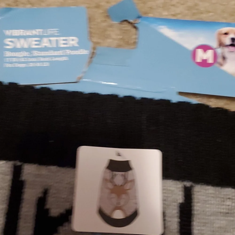 New dog sweater